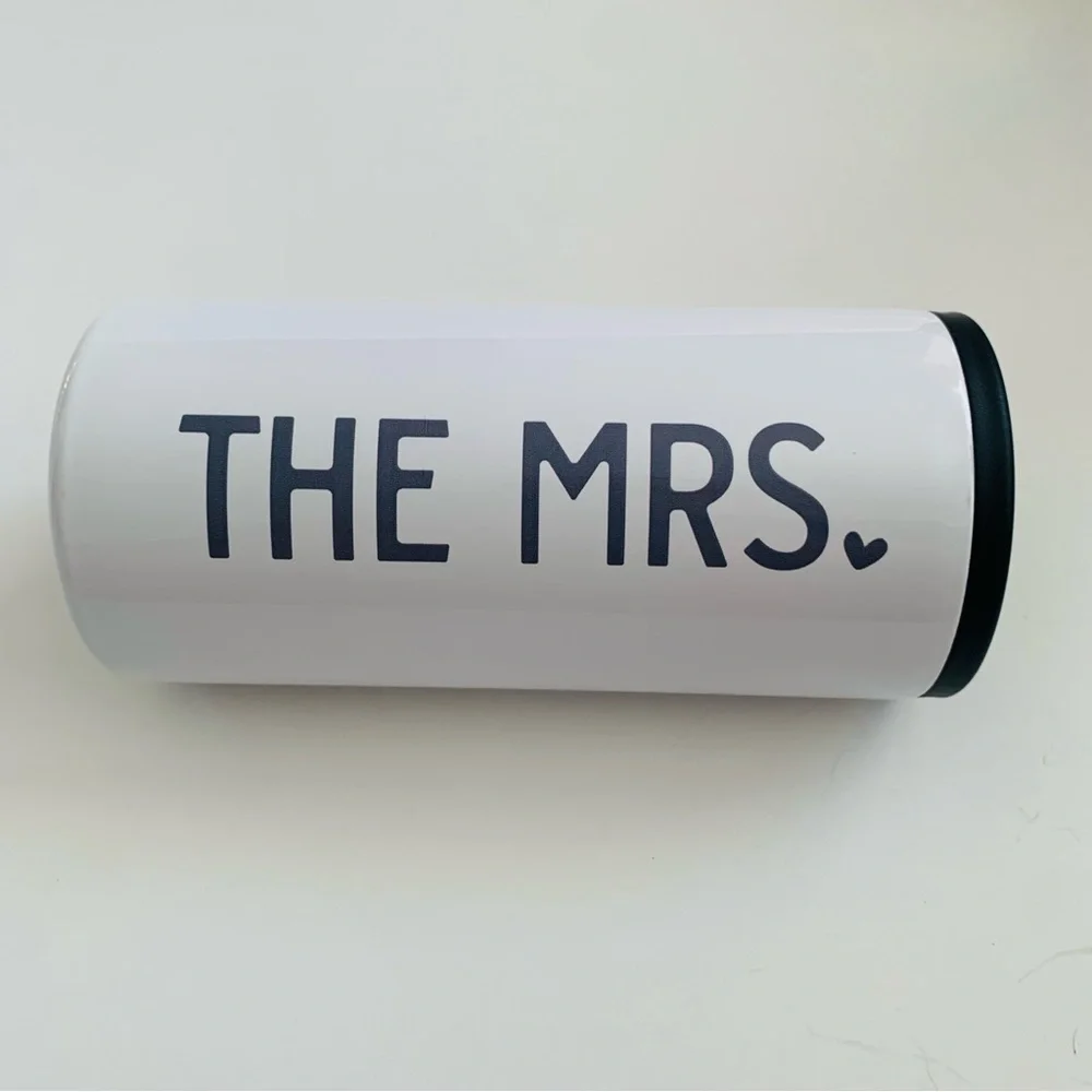 Skinny Can Cooler The Mrs. White NWT - Picture 6 of 10
